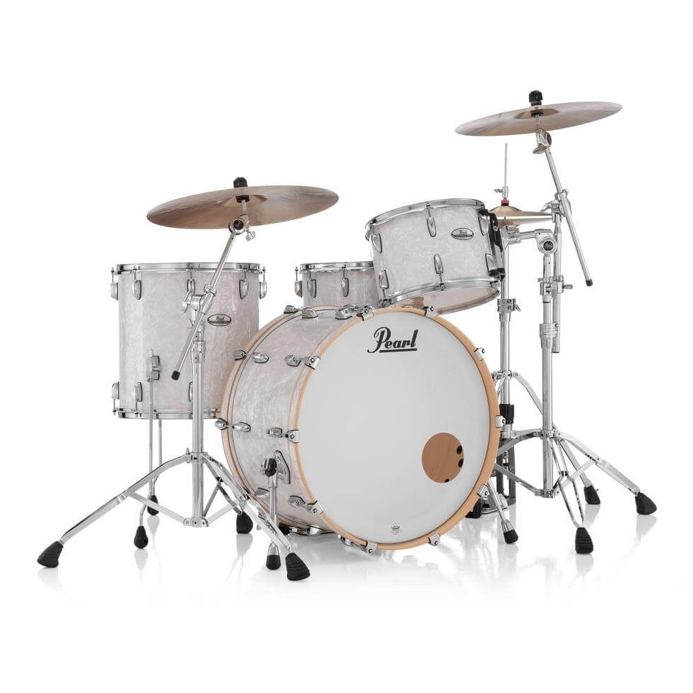 Pearl Professional Maple 3pc Drum Set 24/13/16 White Marine Pearl